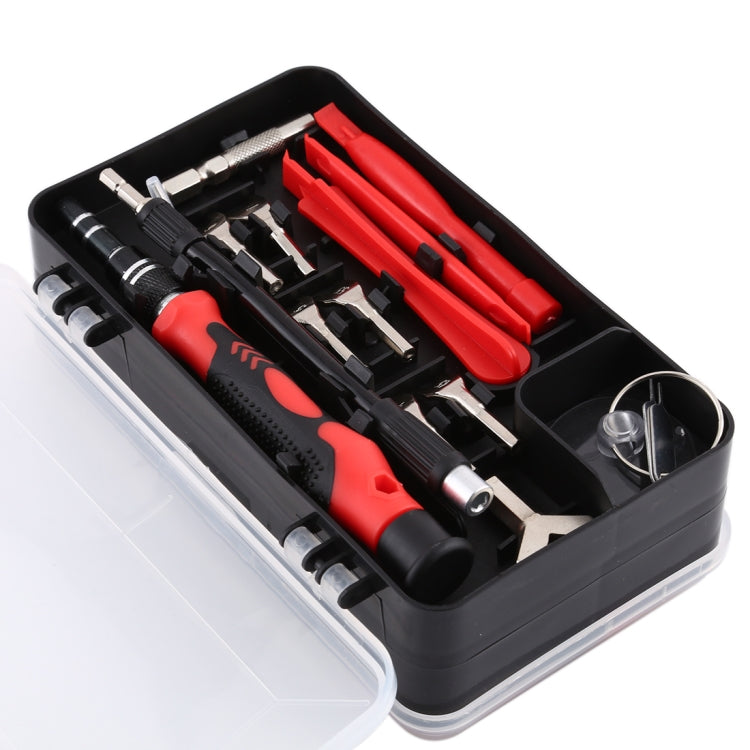 135 in 1 DIY Mobile Phone Disassembly Tool Clock Repair Multi-function Tool Screwdriver Set(Black Red) - Screwdriver Set by PMC Jewellery | Online Shopping South Africa | PMC Jewellery