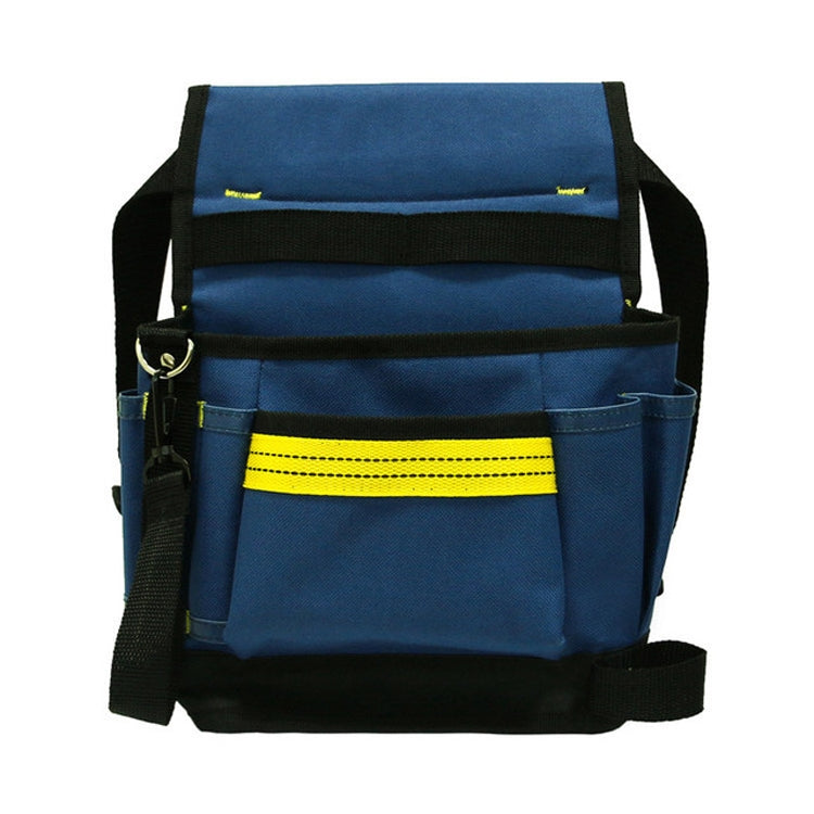 Electrician Maintenance Adjustable Multi-pocket Hardware Tool Belt Bag Multi-function Storage Bag(Blue) - free shipping - PMC TechLife - Order now!