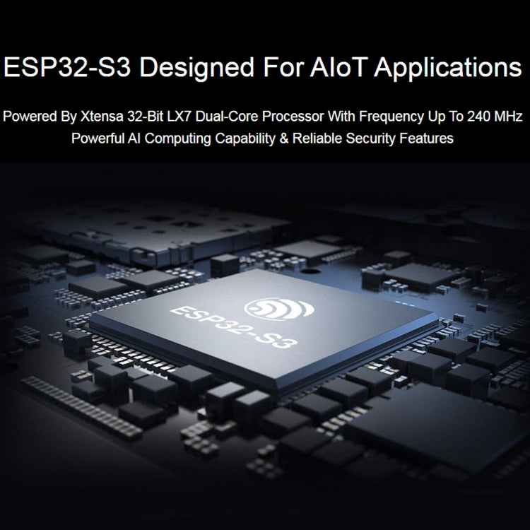 Waveshare ESP32-S3 Microcontroller 2.4GHz Wi-Fi Development Board ESP32-S3-WROOM-1-N8R8 Module Standard Ver. With Pinheader - Arduino Nucleo Accessories by Waveshare | Online Shopping South Africa | PMC TechLife | Buy Now Pay Later Mobicred