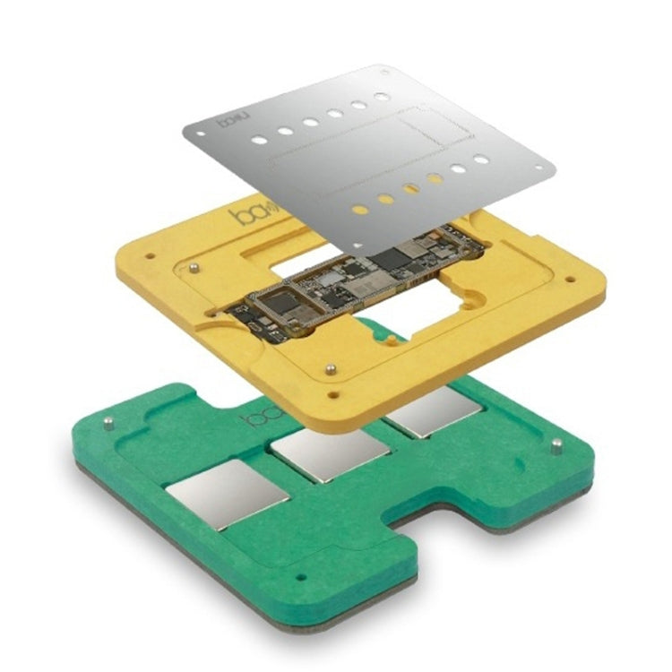 BaKu 3D BGA CPU Tin Planting Mesh Motherboard Repair Tin Planting Table For IPhone A11 - free shipping - PMC TechLife - Order now!