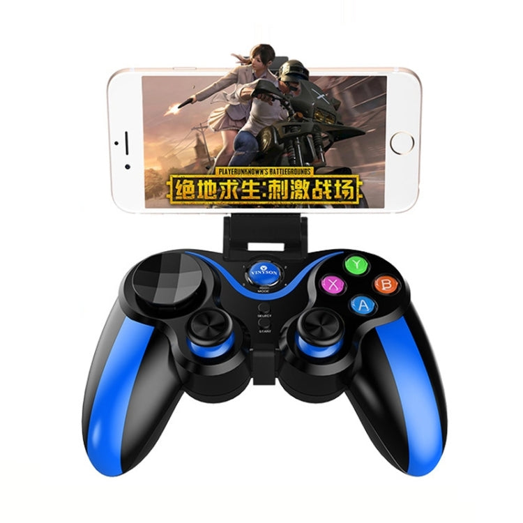 IOS Android Game Handle Bluetooth Direct Connection Handle PC TV Game Handle(013 Blue) - Controller Gamepad by PMC Jewellery | Online Shopping South Africa | PMC Jewellery