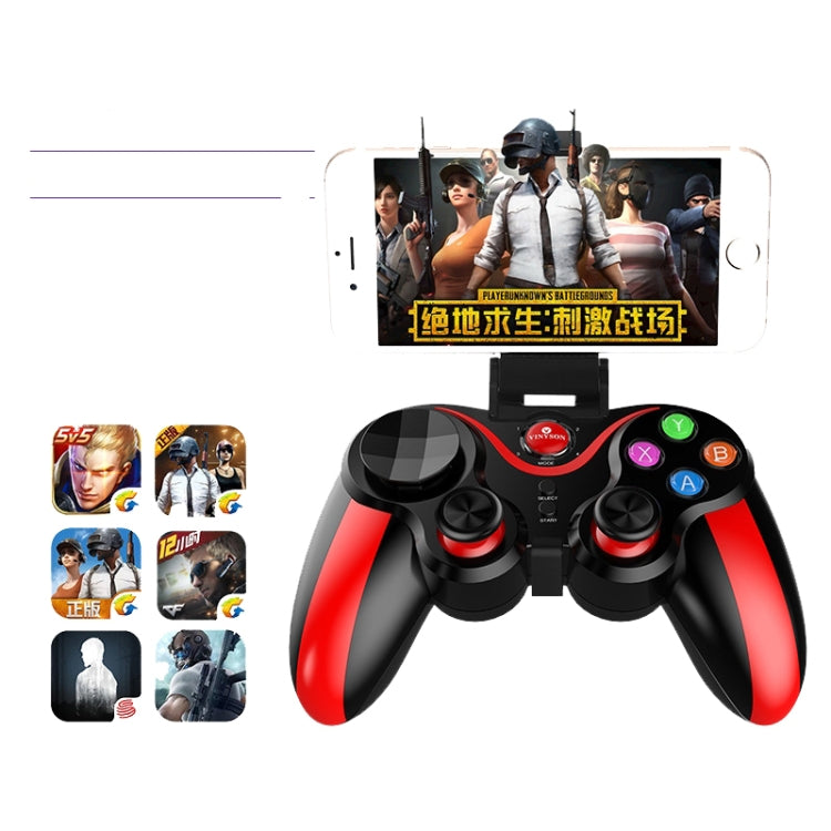 IOS Android Game Handle Bluetooth Direct Connection Handle PC TV Game Handle(013 Blue) - Controller Gamepad by PMC Jewellery | Online Shopping South Africa | PMC Jewellery