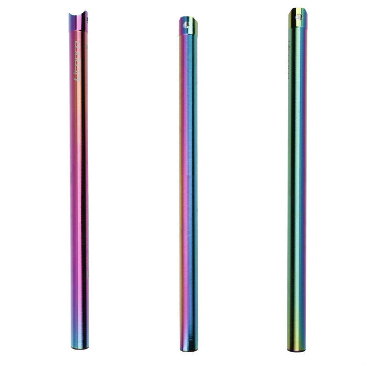 Litepro 412 Folding Bicycle Seatpost 33.9mm LP Plum Blossom Seat Tube, Colour: Black - free shipping - PMC TechLife - Order now!