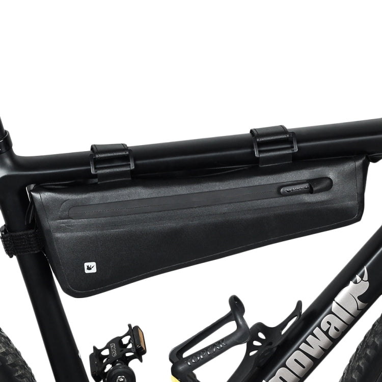 Rhinowalk Bicycle Front Beam Triangle Bag TPU Waterproof Mountain Road Bike Long-distance Riding Saddle Bag(Small 2.2L) - free shipping - PMC TechLife - Order now!