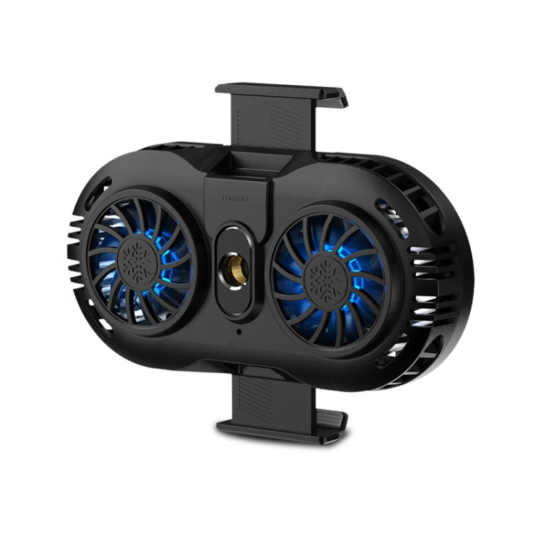 AH-102 Type-C / USB-C + USB Interface Dual Cooling And Fast Cooling Mobile Phone Radiator for 4-6.5 inch Mobile Phones, Power Cable Length: 1.5m(Black) - Cooling Fan Radiator by PMC TechLife | Online Shopping South Africa | PMC TechLife