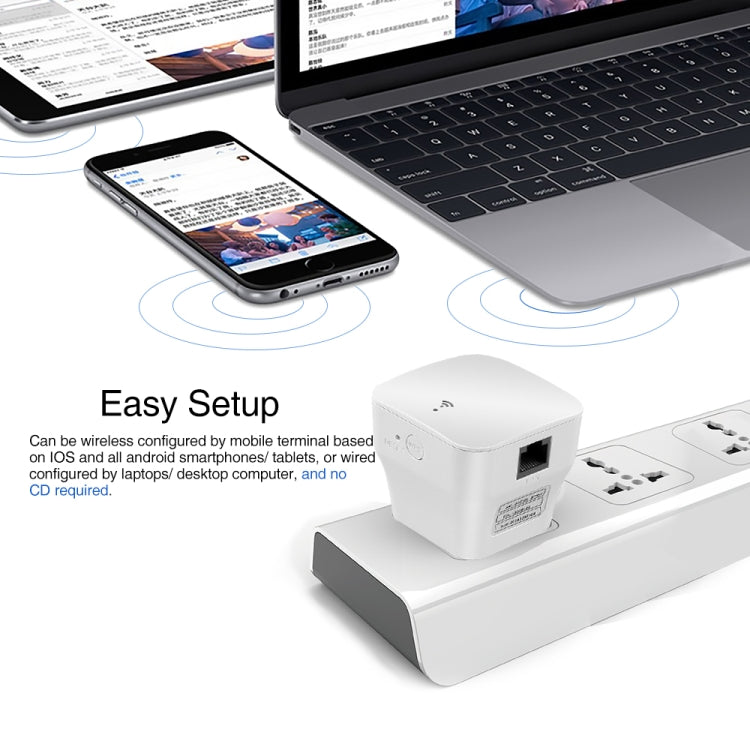 PIXLINK WR12 300Mbps WIFI Signal Amplification Enhanced Repeater, Plug Type:EU Plug - free shipping - PMC TechLife - Order now!
