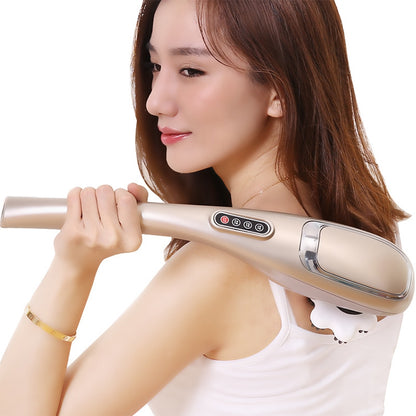 Rechargeable Dolphin Massager Electric Cervical Massage Stick A10 Straight Plug, Plug Type:US Plug - Massage & Relaxation by PMC Jewellery | Online Shopping South Africa | PMC Jewellery