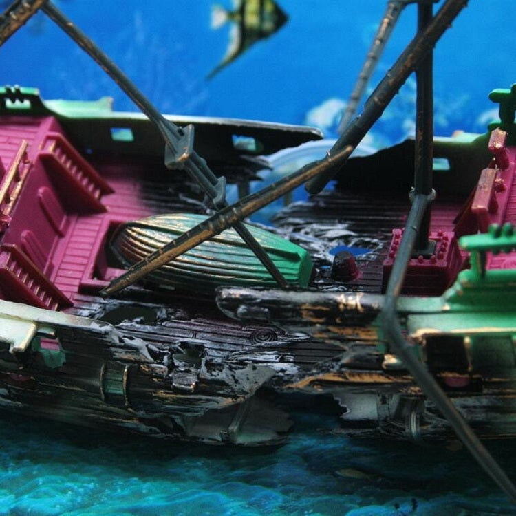 Aquarium Fish Tank Aquarium Landscaping Decoration Oxygen-enhancing Toy Rotten Shipwreck - Fish Tank Decoration by PMC TechLife | Online Shopping South Africa | PMC TechLife | Buy Now Pay Later Mobicred