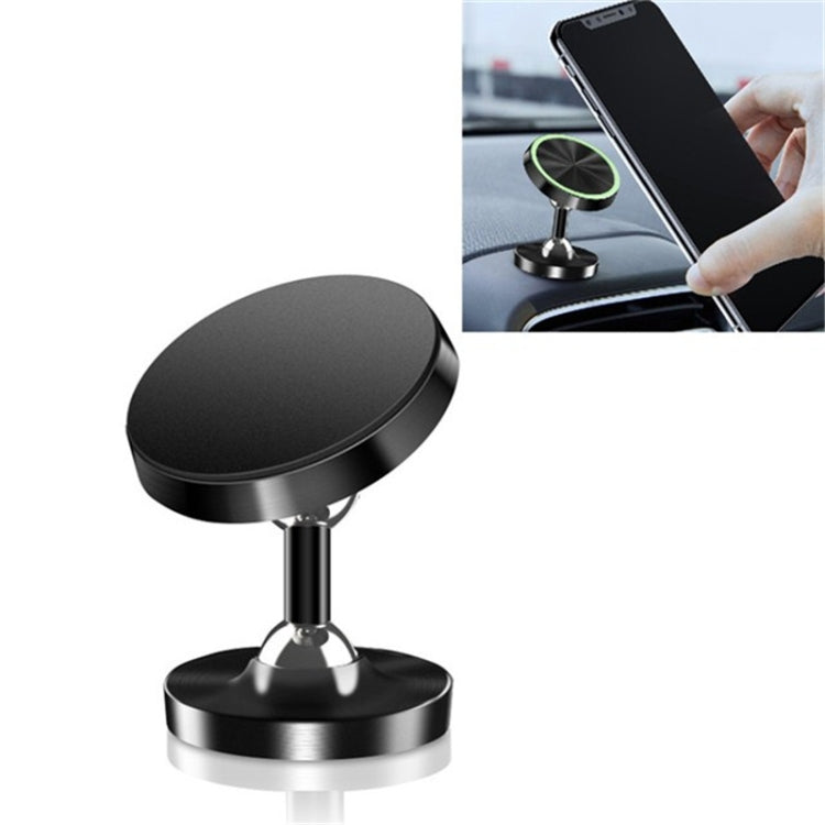 3 PCS  Car Phone Holder Alloy Magnetic Universal Dual Ball Rotating Car Phone Holder, Colour: Matte Black - Car Holders by PMC Jewellery | Online Shopping South Africa | PMC Jewellery