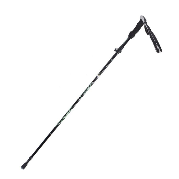 TANERDD TR-D0001 Trekking Poles Aluminum Alloy Folding Outdoor Handrails Trekking Walking Sticks(Short Model (Black)) - Folding Crutch by PMC TechLife | Online Shopping South Africa | PMC TechLife | Buy Now Pay Later Mobicred