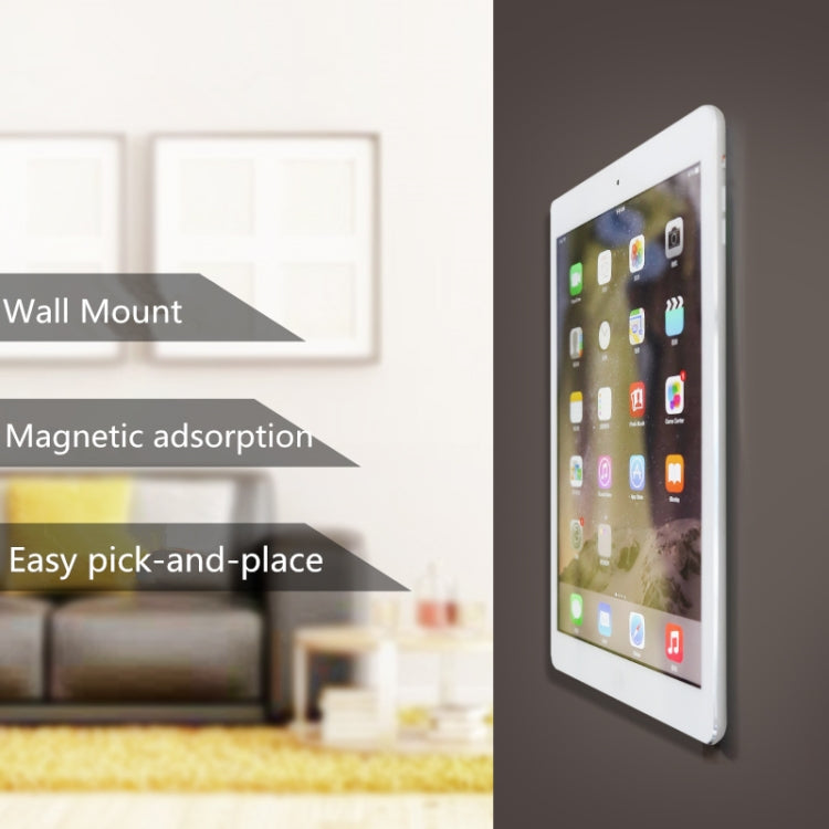 Wall-mounted iPad Magnetic Adsorption Universal Sticker Mobile Phone Wall Bracket(Orange A) - Hand-Sticking Bracket by PMC Jewellery | Online Shopping South Africa | PMC Jewellery