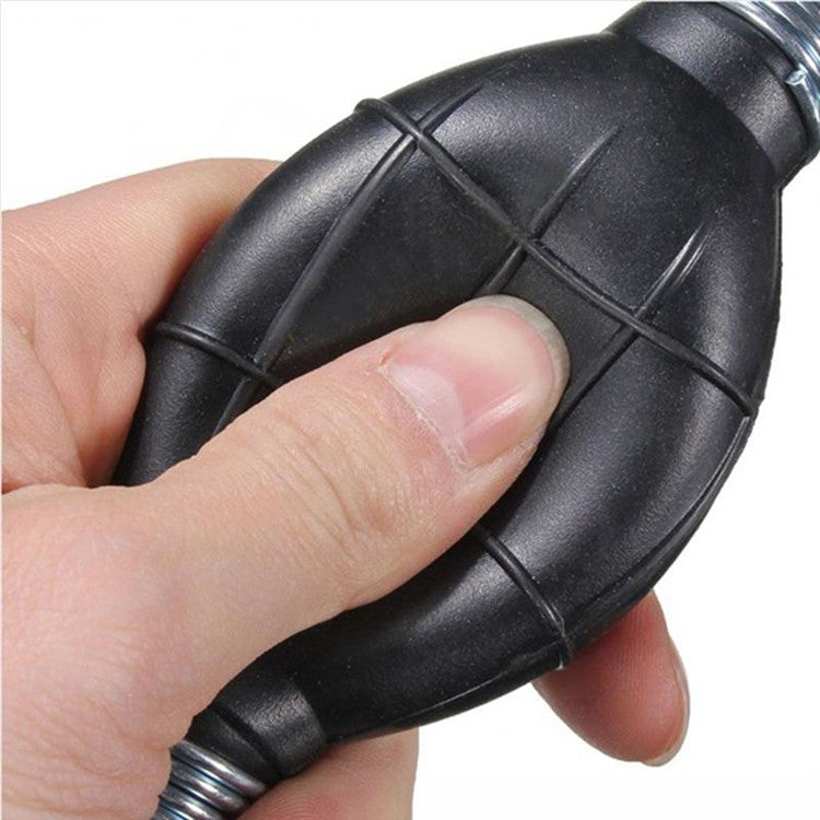Universal Car Boat Motor Motorcycle Gasoline Pump Spherical Rubber Manual Fuel Pump, Size:12mm(Black) - Marine Accessories & Parts by PMC TechLife | Online Shopping South Africa | PMC TechLife | Buy Now Pay Later Mobicred