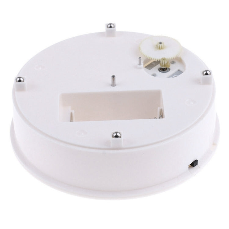 30cm 360 Degree Electric Rotating Turntable Display Stand Video Shooting Props Turntable for Photography, Load 4kg(White + Black) -  by PMC TechLife | Online Shopping South Africa | PMC TechLife