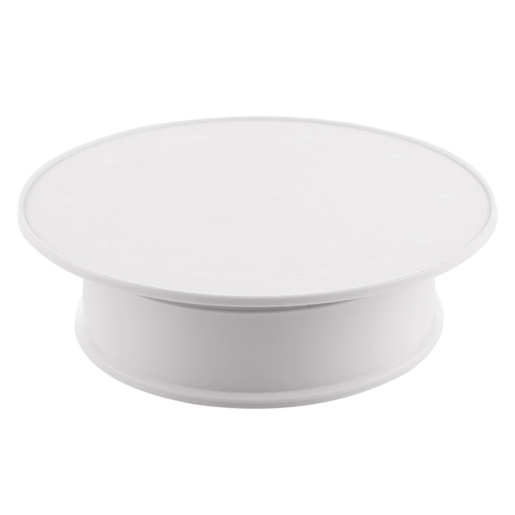 30cm 360 Degree Electric Rotating Turntable Display Stand Video Shooting Props Turntable for Photography, Load 4kg, US Plug(White) -  by PMC TechLife | Online Shopping South Africa | PMC TechLife