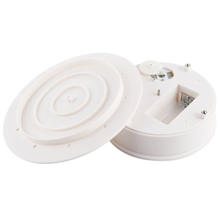 30cm 360 Degree Electric Rotating Turntable Display Stand Video Shooting Props Turntable for Photography, Load 4kg, US Plug(White) -  by PMC TechLife | Online Shopping South Africa | PMC TechLife
