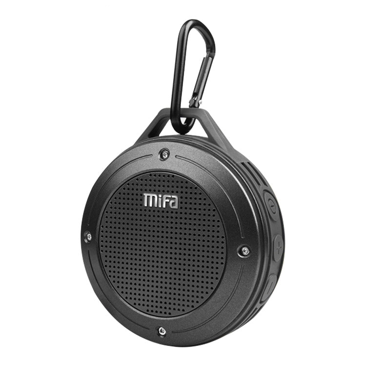 mifa IXP6 Waterproof Mini Portable Bass Wireless Bluetooth Speaker Built-in Mic(Silver grey) - Mini Speaker by PMC Jewellery | Online Shopping South Africa | PMC Jewellery