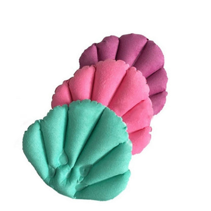 Shell Shaped Soft Bathroom Pillow Home Comfortable Spa Inflatable Bathtub Cushion, Random Color Delivery - Bath Pillows by PMC Jewellery | Online Shopping South Africa | PMC Jewellery