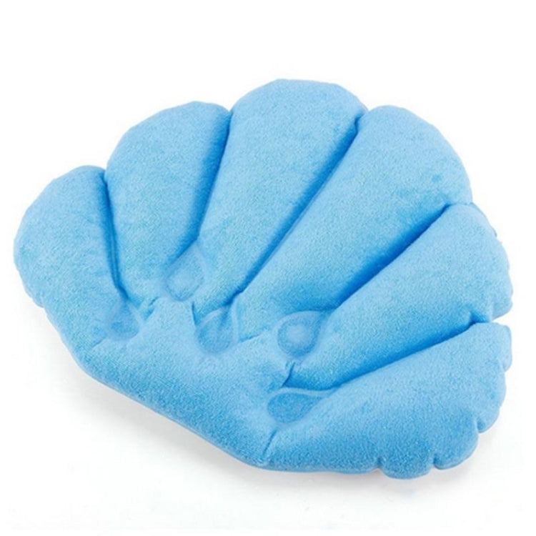 Shell Shaped Soft Bathroom Pillow Home Comfortable Spa Inflatable Bathtub Cushion, Random Color Delivery - Bath Pillows by PMC TechLife | Online Shopping South Africa | PMC TechLife