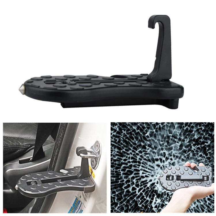 Car Doorstep Vehicle Rooftop Roof Rack Assistance Easy Install The Door Step Hooked On Car Truck SUV Portable Safety Hammer - Emergency Hammer by PMC Jewellery | Online Shopping South Africa | PMC Jewellery