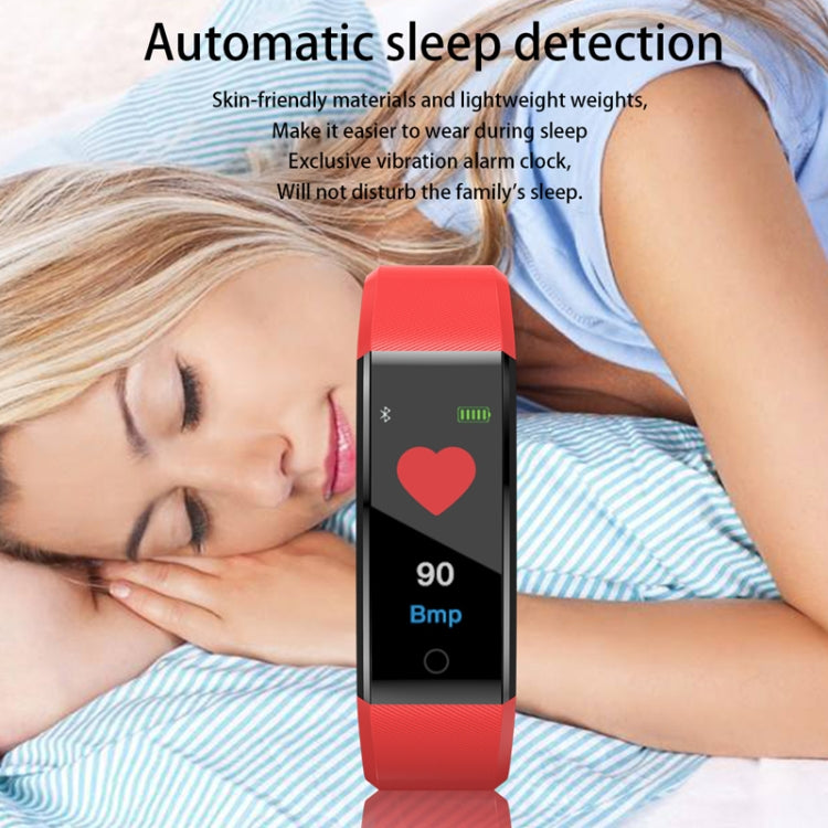 ID115 Plus Smart Bracelet Fitness Heart Rate Monitor Blood Pressure Pedometer Health Running Sports SmartWatch for IOS Android(dark blue) - Smart Wristbands by PMC TechLife | Online Shopping South Africa | PMC TechLife | Buy Now Pay Later Mobicred