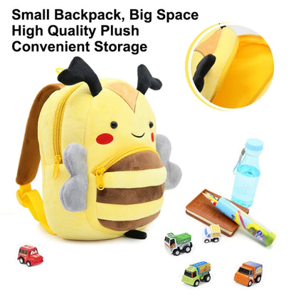 Kids 3D Animal Velvet Backpacks Children Cartoon Kindergarten Toys Gifts School Bags(Giraffe) - Kids Bags by PMC Jewellery | Online Shopping South Africa | PMC Jewellery