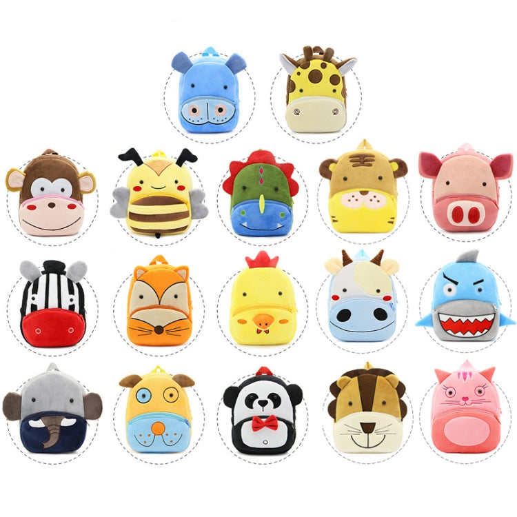 Kids 3D Animal Velvet Backpacks Children Cartoon Kindergarten Toys Gifts School Bags(Elephant) - Kids Bags by PMC Jewellery | Online Shopping South Africa | PMC Jewellery