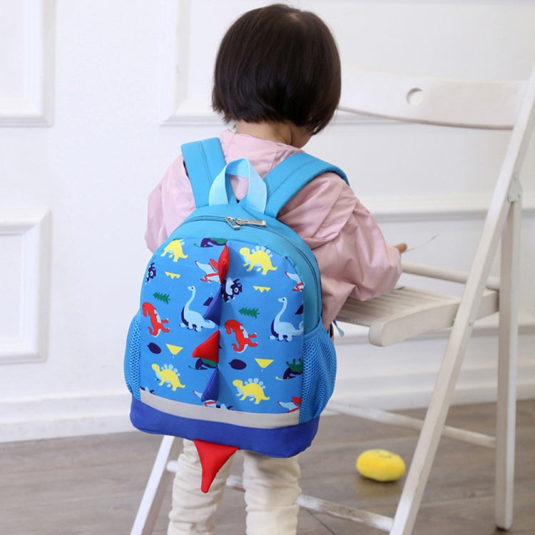 Backpack Cute Cartoon Dinosaur School Bags for Children(Navy) - Kids Bags by PMC Jewellery | Online Shopping South Africa | PMC Jewellery