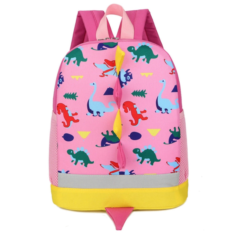 Backpack Cute Cartoon Dinosaur School Bags for Children(Pink) - Kids Bags by PMC Jewellery | Online Shopping South Africa | PMC Jewellery