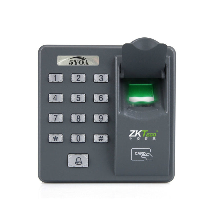 ZKTeco X6 Fingerprint All-in-one Password Swipe Access Control Machine Intelligent Office Access Control System - Attendance System by PMC TechLife | Online Shopping South Africa | PMC TechLife