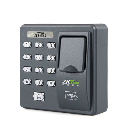 ZKTeco X6 Fingerprint All-in-one Password Swipe Access Control Machine Intelligent Office Access Control System - Attendance System by PMC Jewellery | Online Shopping South Africa | PMC Jewellery