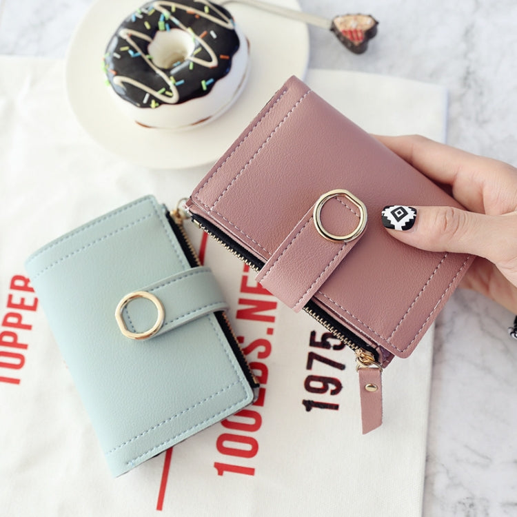 Women Wallets Small Fashion Leather Purse Ladies Card Bag For Female Purse Money Clip Wallet(Dark Green) - Wallets by PMC TechLife | Online Shopping South Africa | PMC TechLife