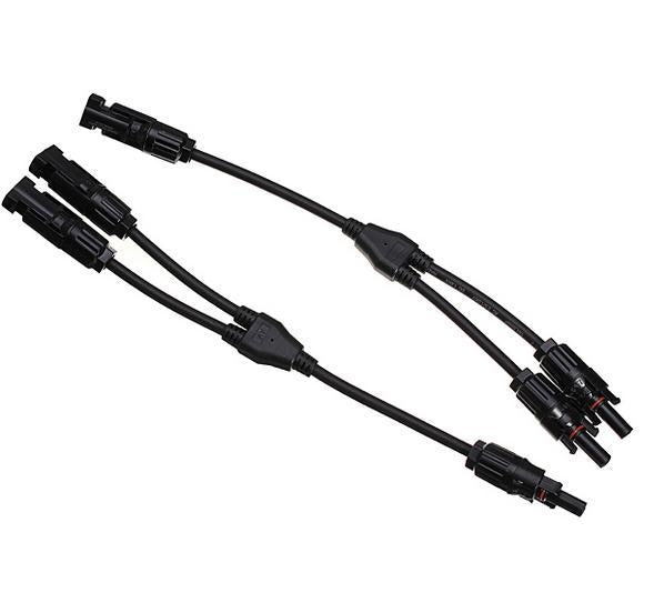 1 Pair MC4 Branch Y Adapter Connectors M/M/F and F/F/M for Solar Panels Cable(mc4) - Connectors by PMC TechLife | Online Shopping South Africa | PMC TechLife