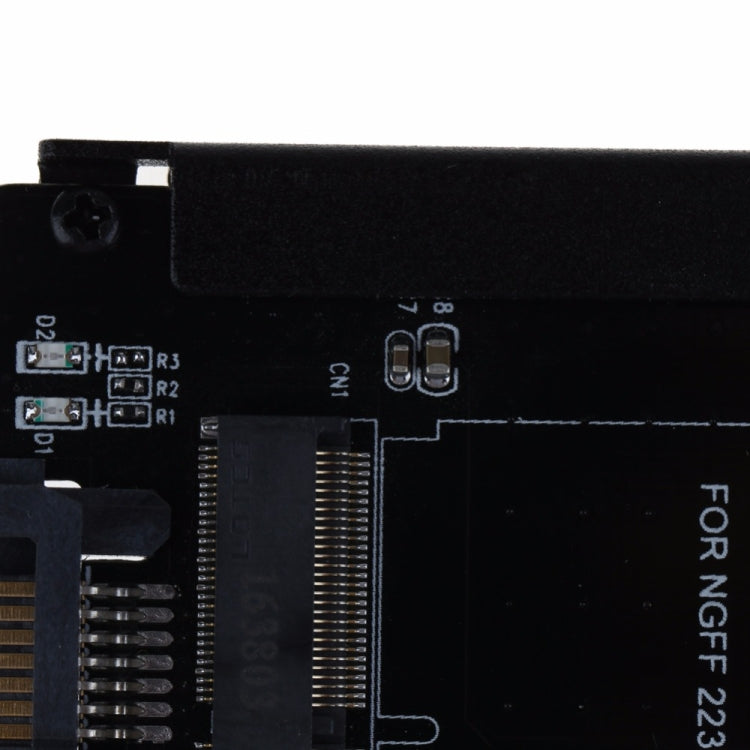 Metal Case CYB + M Socket 2 M.2 NGFF (SATA) SSD to 2.5 SATA Adapter for 2230/2242/2260/2280mm M2 NGFF SSD Solid State Hard Drive - Add-on Cards by PMC TechLife | Online Shopping South Africa | PMC TechLife