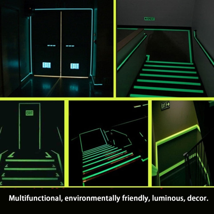 Reflective Glow Tape Self-adhesive Sticker Removable Luminous Tape Fluorescent Glowing Dark Striking Warning Tape(Green 20mmx3m) - free shipping - PMC TechLife - Order now!