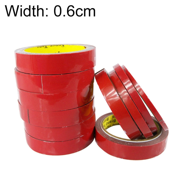 3M High Temperature Acrylic Foam Double Sided Tape Seamless Adhesive Tape Sticker(0.6cm) - Tapes by PMC TechLife | Online Shopping South Africa | PMC TechLife