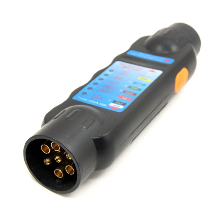 JHT4003 European 12V 7 Pin Car Truck Trailer Plug Socket Tester Wiring Circuit Light Test Tool - Electronic Test by PMC TechLife | Online Shopping South Africa | PMC TechLife