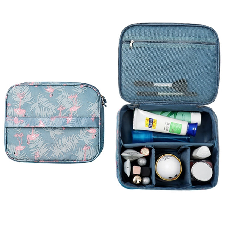 Large Capacity Portable Lady Waterproof Padded Travel Cosmetic Bag Beautician Storage Bags Women Makeup Bag(Style B Pink Stripe) - Storage Boxes by PMC Jewellery | Online Shopping South Africa | PMC Jewellery