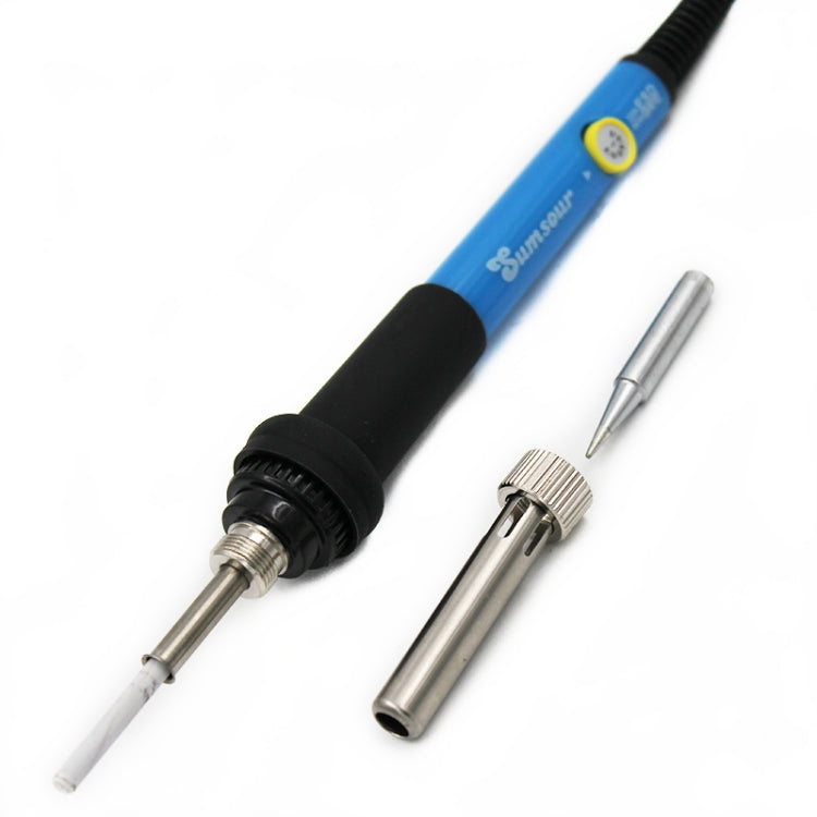 Adjustable Temperature Electric Soldering Iron 60W Welding Solder Rework Station Heat Pencil Tips Repair Tool (EU Plug) - Electric Soldering Iron by PMC Jewellery | Online Shopping South Africa | PMC Jewellery