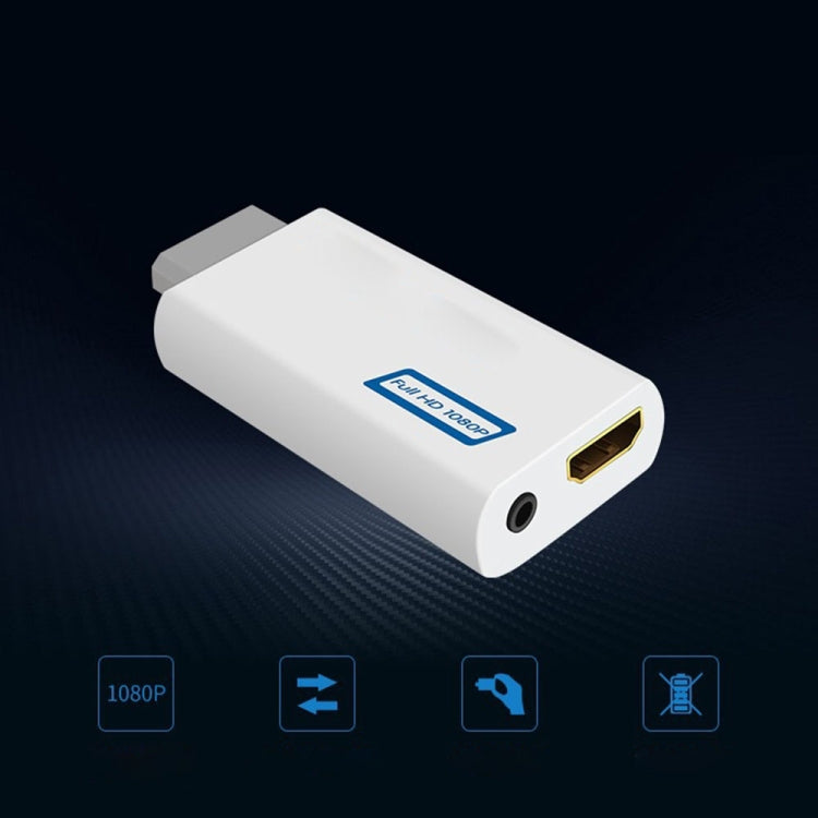 Plug and Play Wii to HDMI 1080p Converter Adapter Wii 2 hdmi 3.5mm Audio Box Wii-link for Nintendo Wii - free shipping - PMC TechLife - Order now!