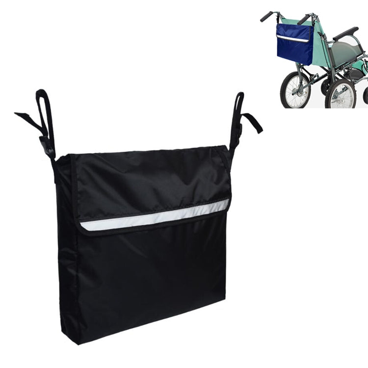 Storage Bag for Wheelchairs Disabled Car Storage Hanging Bag(Black) - Storage Bags by PMC Jewellery | Online Shopping South Africa | PMC Jewellery