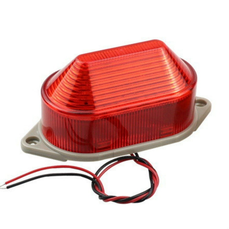 AC220V Led Mini Strobe Signal Warning Light Silent Warning Light(Red) - Warning Lights by PMC Jewellery | Online Shopping South Africa | PMC Jewellery