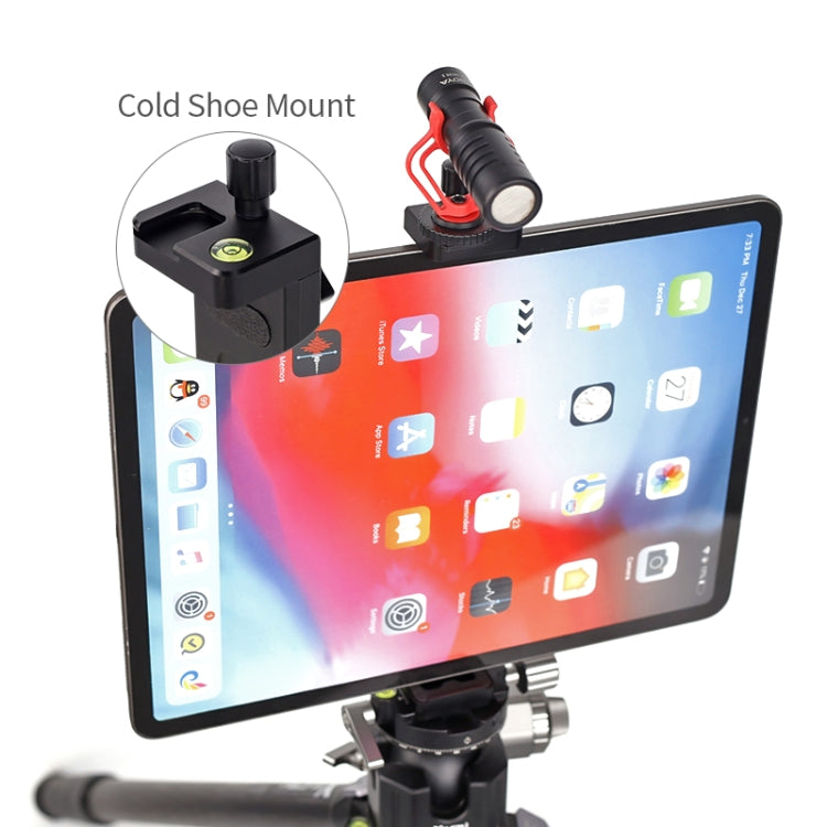 Xiletu Xj15 Live Broadcast Desktop Full Metal Tripod Mount Tablet Pc Phone Clamp With 1/4 Inch Screw Holes & Cold Shoe Base(Silver Grey) - free shipping - PMC TechLife - Order now!