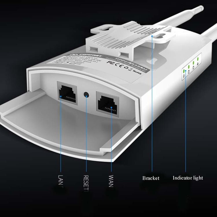 EW72 1200Mbps Comfast Outdoor High-Power Wireless Coverage AP Router(EU Plug) - free shipping - PMC TechLife - Order now!