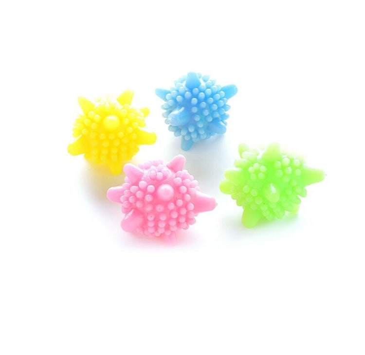 5 PCS Anti-winding Strong Decontamination Laundry Ball Home Washing Machine Starfish Solid Cleaning Ball - Sponges, Cloths & Brushes by PMC TechLife | Online Shopping South Africa | PMC TechLife