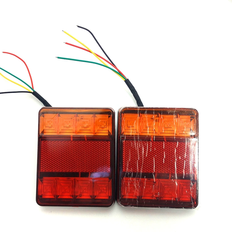 2 PCS CNSUNNY LIGHT DC 12V Car Truck Trailer Caravans LED Rear Tail Warning Brake Lights - Brake Lights by PMC TechLife | Online Shopping South Africa | PMC TechLife | Buy Now Pay Later Mobicred