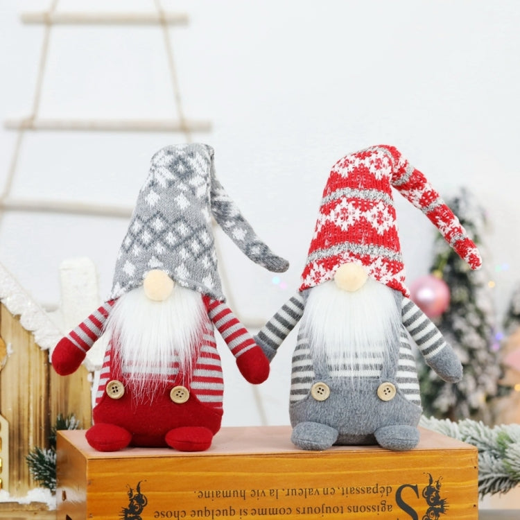 Christmas Decorations Faceless Elderly Dolls Forest Elderly Dolls Christmas Ornaments(Red Hat) - Dolls by PMC TechLife | Online Shopping South Africa | PMC TechLife