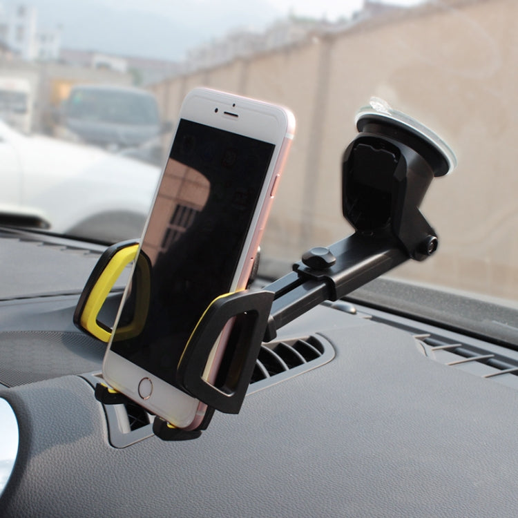 Car Phone Holder Car Air Outlet Mobile Phone Holder Suction Cup Navigation Instrument Panel General, Style:3 in 1(Blue) - Car Holders by PMC TechLife | Online Shopping South Africa | PMC TechLife