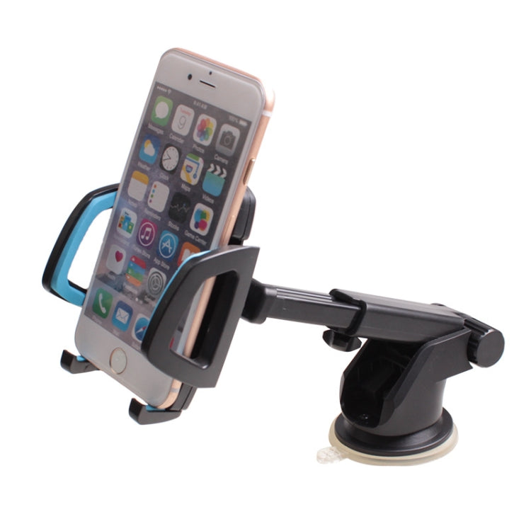 Car Phone Holder Car Air Outlet Mobile Phone Holder Suction Cup Navigation Instrument Panel General, Style:3 in 1(Blue) - Car Holders by PMC Jewellery | Online Shopping South Africa | PMC Jewellery