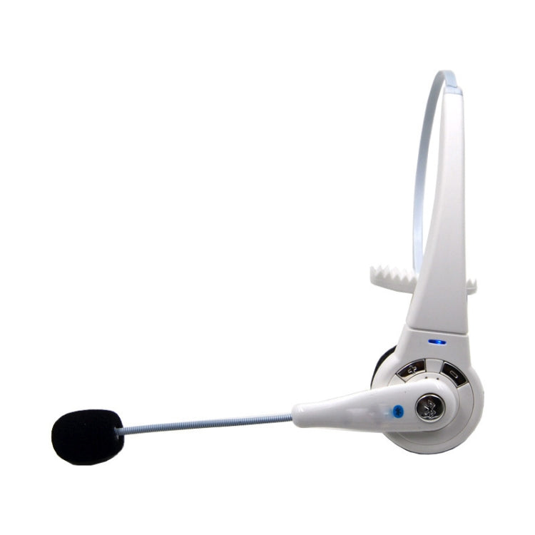 PS3 Headset Wireless Headphones Bluetooth Earphone Bluetooth 5.0(White) - Bluetooth Earphone by PMC TechLife | Online Shopping South Africa | PMC TechLife