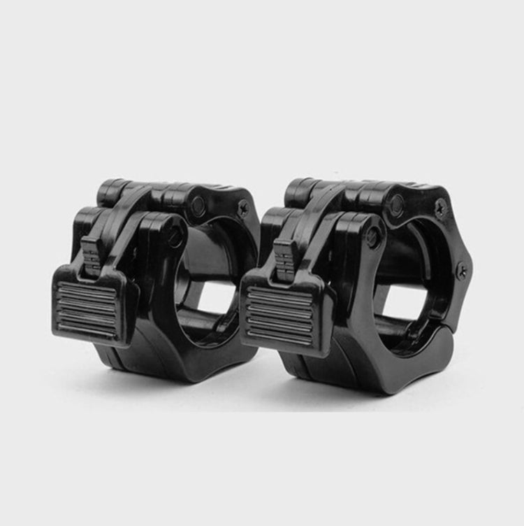 2 PCS Professional Barbell BuckleHead Quick Lock, Size:30mm(Black) - Fitness Equipments by PMC Jewellery | Online Shopping South Africa | PMC Jewellery